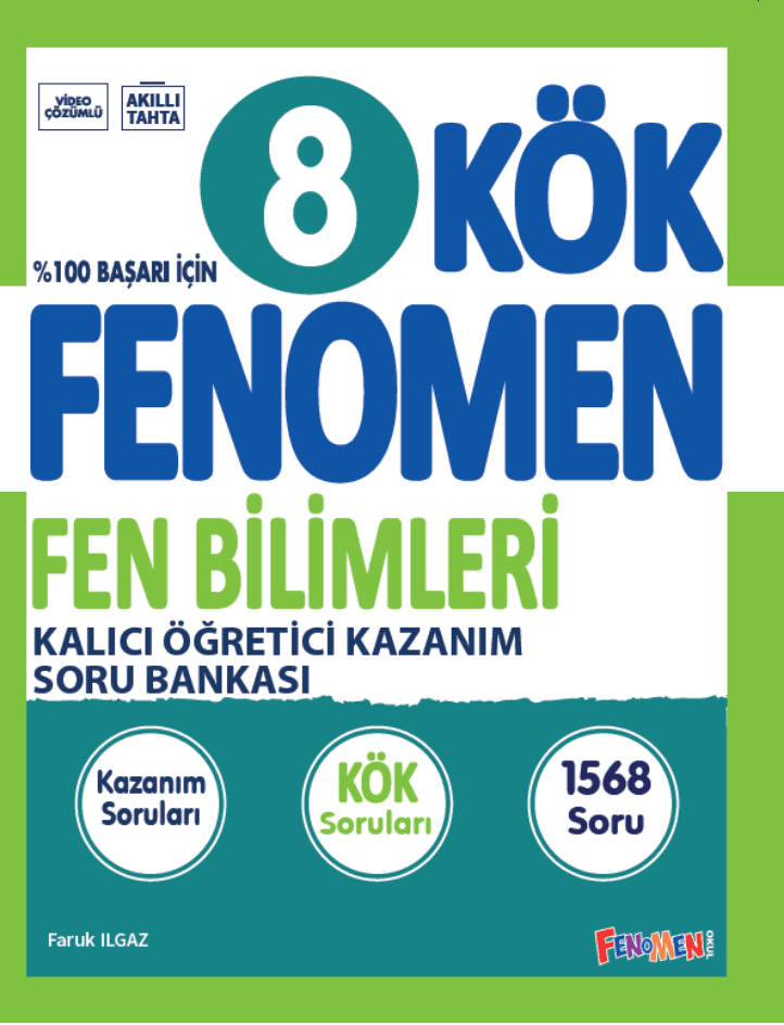 Fenomen 8 KÖK Fen Bilimleri Soru Bankası