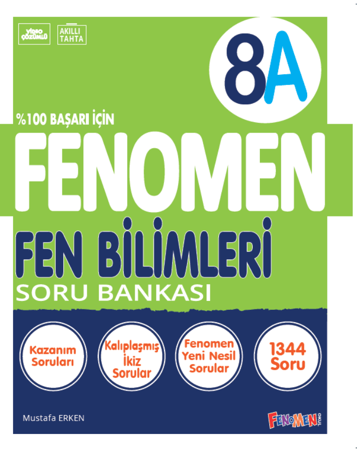 Fenomen 8 Fen Bilimleri A Soru Bankası