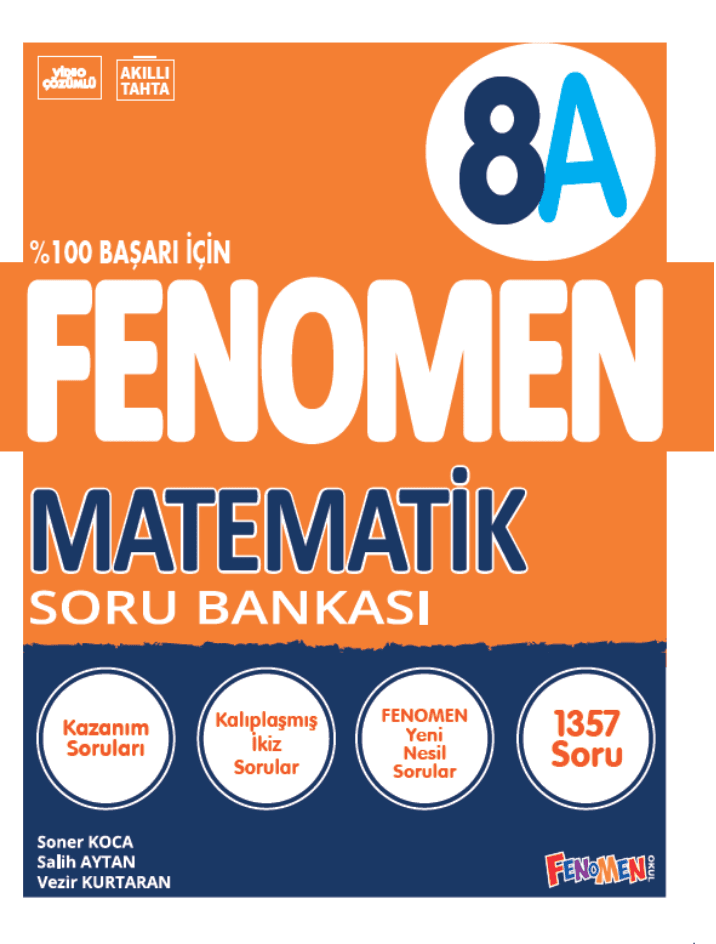 Fenomen 8 Matematik A Soru Bankası