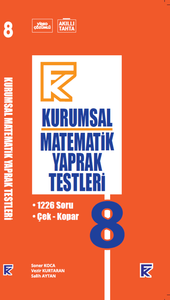 FK 8 Kurumsal Matematik Yaprak Testleri