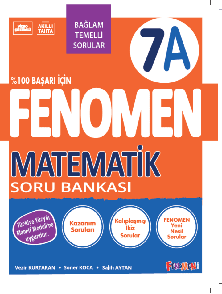 Fenomen 7 Matematik A Soru Bankası