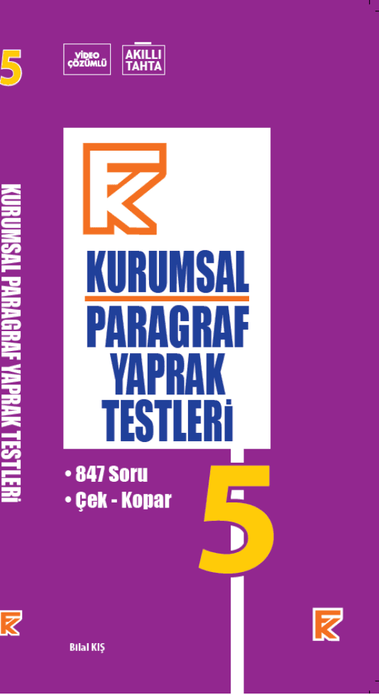 FK 5 KURUMSAL PARAGRAF YAPRAK TESTLERİ