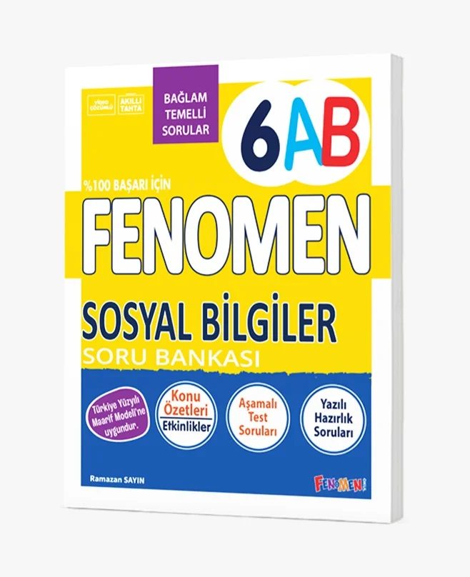 Fenomen 6 Sosyal Bilgiler A-B Soru Bankası