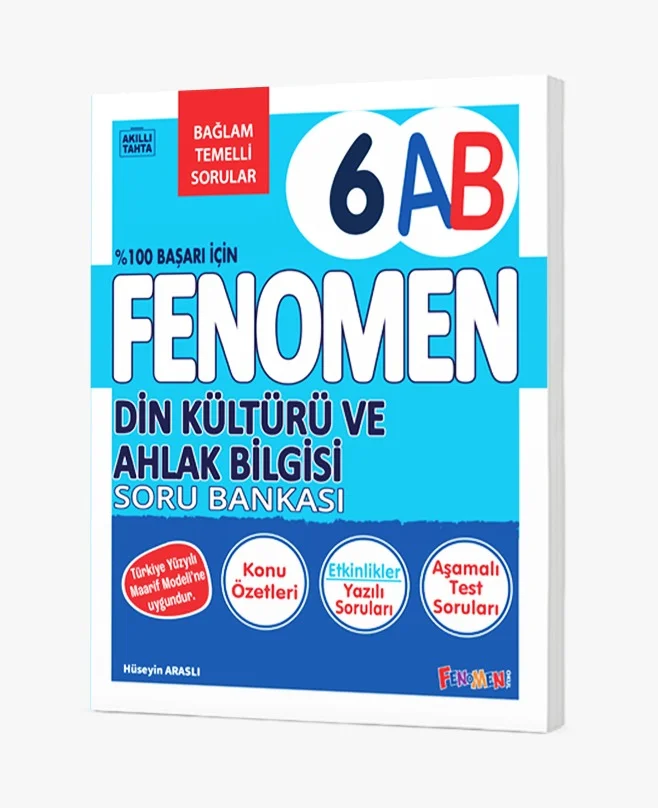 Fenomen 6 Din Kültürü Ve Ahlak Bilgisi A-B Soru Bankası