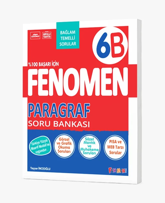 Fenomen 6 Paragraf B Soru Bankası