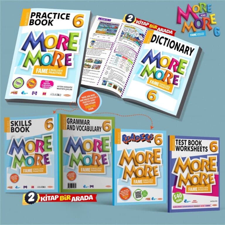 More & More 6 Practice Book Seti