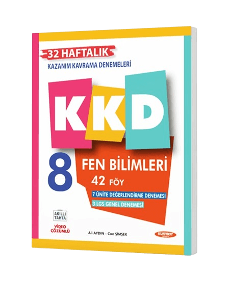 KKD 8 FEN BİLİMLERİ (Haftalık Kazanım Kavrama Denemeleri)