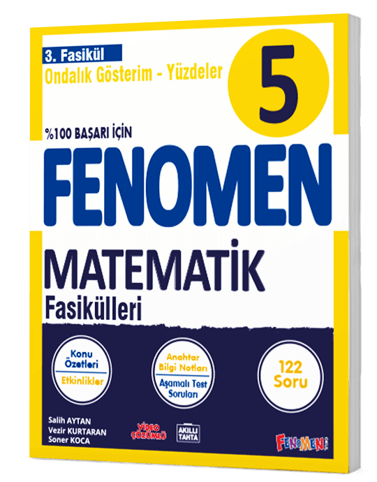 Fenomen 5 Matematik 3. Fasikül (Ondalık Gösterim - Yüzdeler)