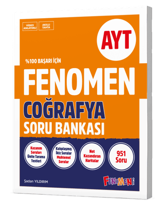 Fenomen-VAF AYT Coğrafya Soru Bankası