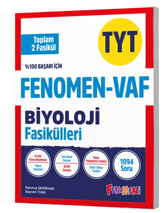 Fenomen-VAF TYT Biyoloji Fasikülleri