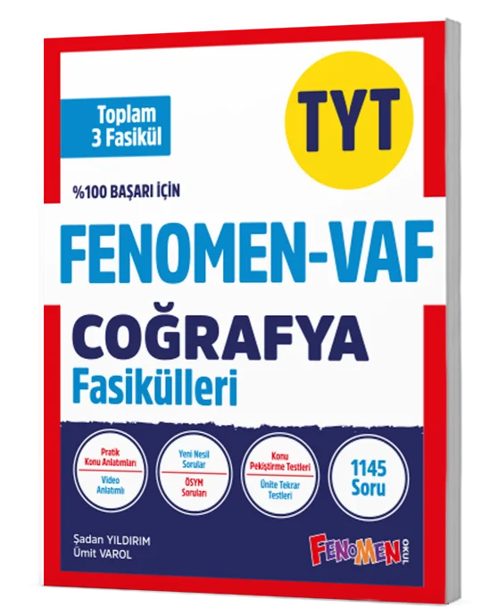 Fenomen-VAF TYT Coğrafya Fasikül Seti