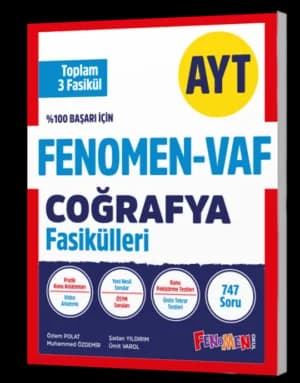 Fenomen-VAF AYT Coğrafya Fasikülleri