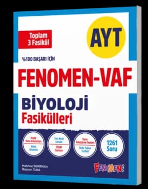 Fenomen-VAF AYT Biyoloji Fasikülleri