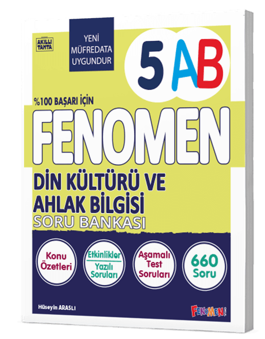 Fenomen 5 Din Kültürü Ve Ahlak Bilgisi A-B Soru Bankası