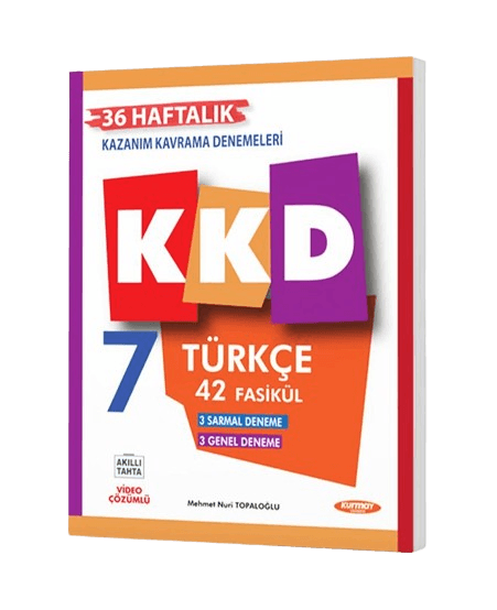 KKD 7 TÜRKÇE (Haftalık Kazanım Kavrama Denemeleri)