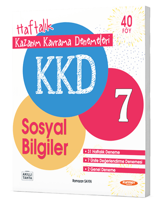 KKD 7 SOSYAL BİLGİLER (Haftalık Kazanım Kavrama Denemeleri)