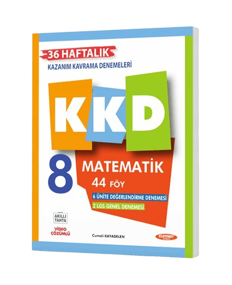 KKD 8 MATEMATİK (Haftalık Kazanım Kavrama Denemeleri)