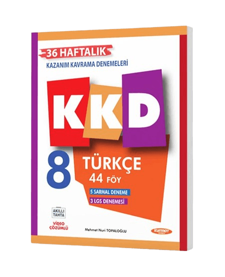 KKD 8 TÜRKÇE (Haftalık Kazanım Kavrama Denemeleri)