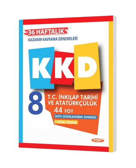 KKD 8 T.C. İNKILAP TARİHİ VE ATATÜRKÇÜLÜK (Haftalık Kazanım Kavrama Denemeleri)