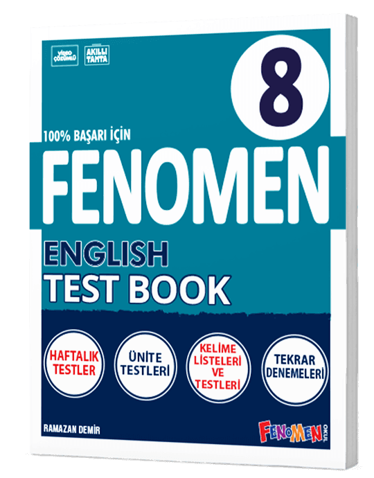 Fenomen 8 English Test Book