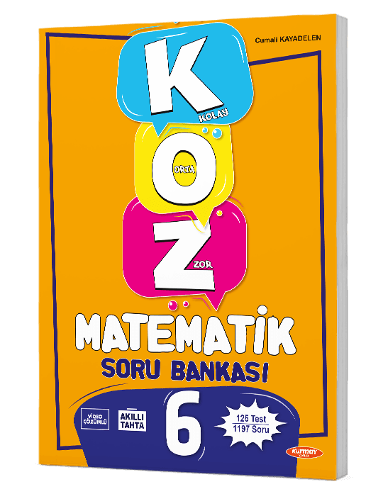 KOZ (Kolay - Orta - Zor) 6 MATEMATİK SORU BANKASI