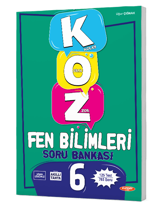 KOZ (Kolay - Orta - Zor) 6 FEN BİLİMLERİ SORU BANKASI