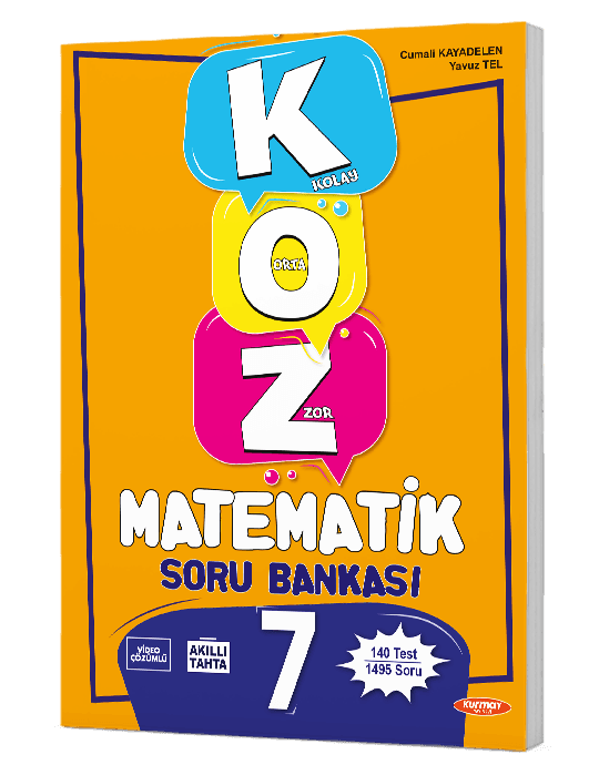7. SINIF KOZ (Kolay – Orta – Zor) MATEMATİK SORU BANKASI