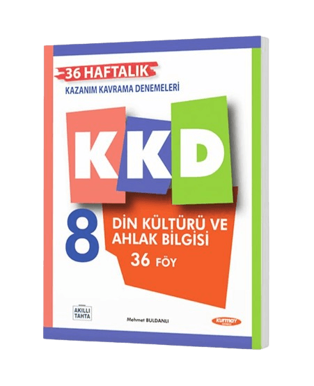 KKD 8 DİN KÜLTÜRÜ VE AHLAK BİLGİSİ (Haftalık Kazanım Kavrama Denemeleri)