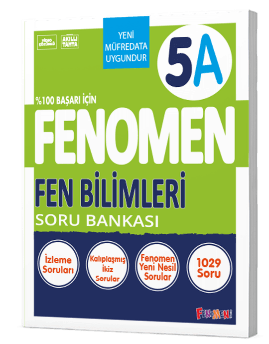 Fenomen 5 Fen Bilimleri A Soru Bankası