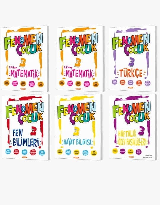 3. sınıf 6'lı Set