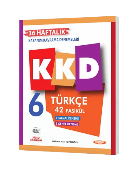 6 Türkçe Haftalık Kazanım Kavrama Denemeleri