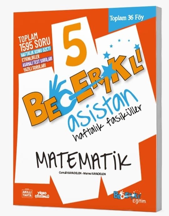 Becerikli Asistan 5 Matematik Haftalık Fasiküller