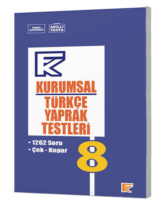 FK 8 Kurumsal Türkçe Yaprak Testleri