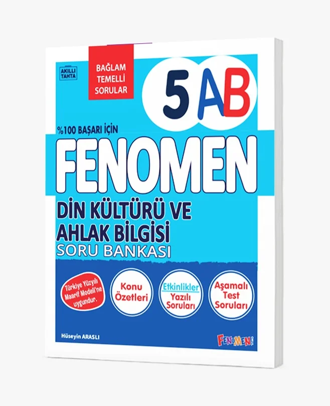 Fenomen 5 Din Kültürü Ve Ahlak Bilgisi A-B Soru Bankası